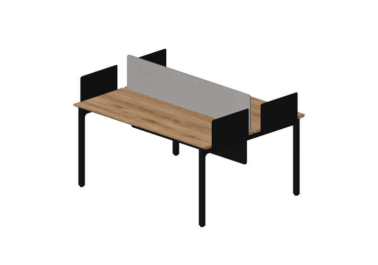 Escritorios 3D - Escritorio de madera - Kokuyo - Arch -... Escritorios 3D - Escritorio de madera - Kokuyo - Arch -...