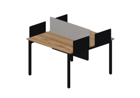3D Desks - Wooden Desk - Kokuyo - Arch