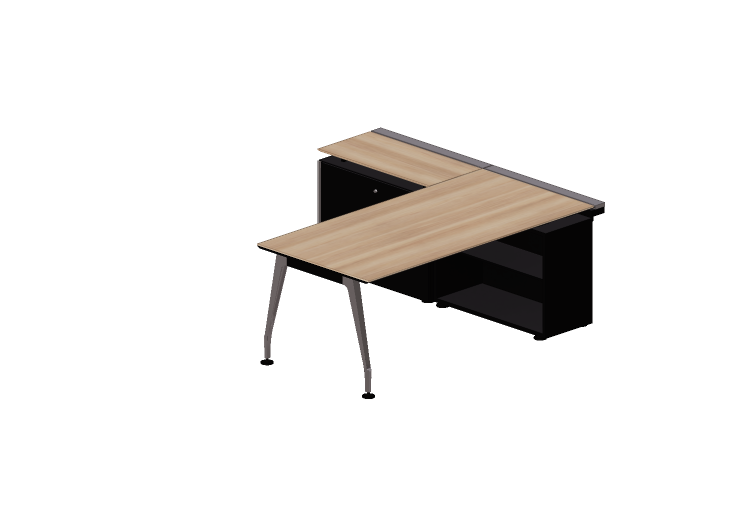 Escritorios 3D - Escritorio de madera - Kokuyo - Saibi... Escritorios 3D - Escritorio de madera - Kokuyo - Saibi...