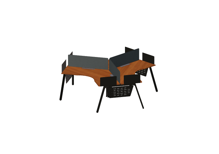 3D Desks - Wooden Desk - Kokuyo - Arch - Kokuyo 3D Desks - Wooden Desk - Kokuyo - Arch - Kokuyo