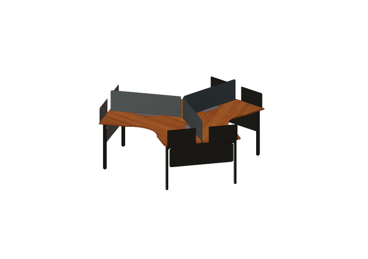 Escrivaninhas 3D - Escrivaninha de madeira - Kokuyo - Arch... Escrivaninhas 3D - Escrivaninha de madeira - Kokuyo - Arch...