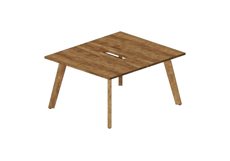 Escritorios 3D - Escritorio de madera - Kokuyo - Solana -... Escritorios 3D - Escritorio de madera - Kokuyo - Solana -...