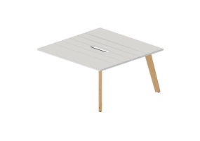 3D Desks - Modular desk in lacquered wood - Kokuyo - Solana - DSL KE1414MV
