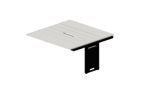Scrivanie 3D - Scrivania modulare in legno laccato - Kokuyo - Solana - DSL KJ1414MM PW1