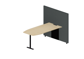 Mesas 3D - Mesa de reuni&atilde;o - Kokuyo - Bracket - CN 4917LHM10K4C2