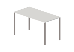 Tables 3D - Table en bois laqu&eacute; - Kokuyo - Edia - BWUT WFBL189SAAM10