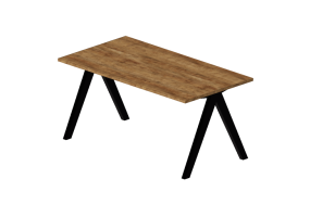 3D Tables - Wooden Table - Kokuyo - Ingreen - TIG K1508M W2BWD21