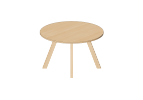 3D Tables - Wooden Coffee table - Kokuyo - Hang Like - XY CHLT65W