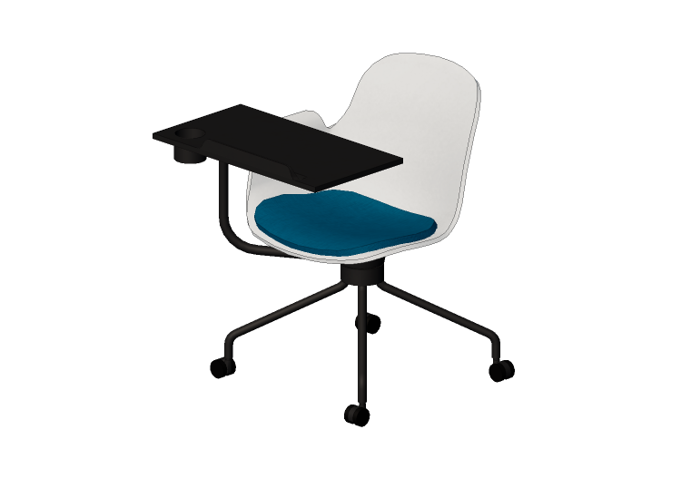 3D Chairs - Plastic Chair - Kokuyo - All in one - K02 W812W... 3D Chairs - Plastic Chair - Kokuyo - All in one - K02 W812W...