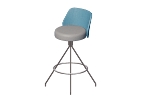 3D Chairs - Fabric Stool - Kokuyo - Coode - CK K3050SAA
