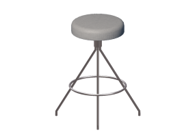 3D St&uuml;hle - Hocker aus Stoff - Kokuyo - Coode - CK K3060SAA
