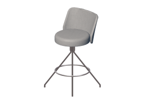 3D St&uuml;hle - Hocker aus Stoff - Kokuyo - Coode - CK K3070SAAGNED