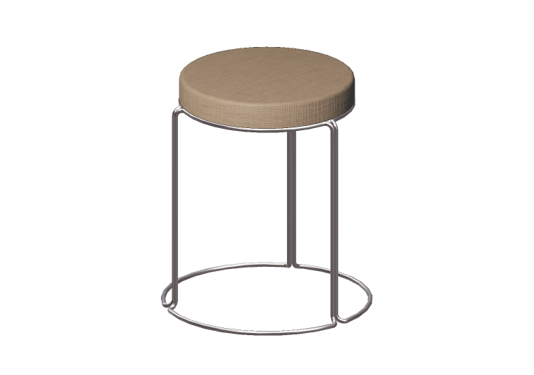 Sillas 3D - Taburete de tela - Kokuyo - CK 750 - CK... Sillas 3D - Taburete de tela - Kokuyo - CK 750 - CK...