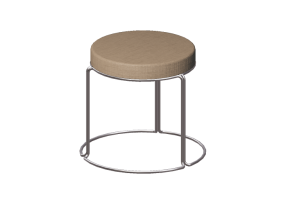 Sedie 3D - Sgabello in tessuto - Kokuyo - CK 750 - CK 751E6GNB5