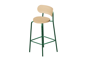 3D Chairs - Wooden Chair - Kokuyo - Hang Like - XY CHLBSAASK9C2N