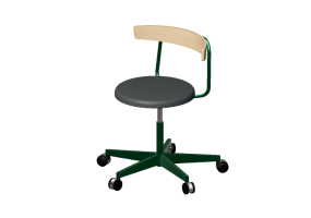 Sillas 3D - Silla de metal - Kokuyo - Hang Like - XY CHLC2 W V