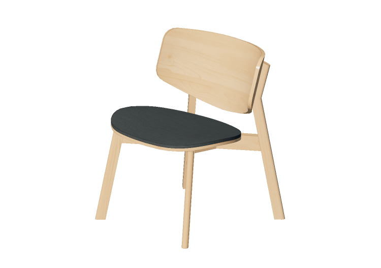 Chaises 3D - Chaise en bois - Kokuyo - Hang Like - XY... Chaises 3D - Chaise en bois - Kokuyo - Hang Like - XY...
