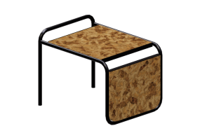 Chaises 3D - Tabouret en bois - Kokuyo - Ingreen - TIG Z0504L E6AWD21
