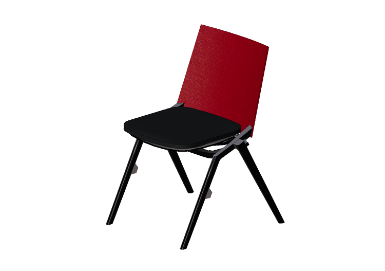 Cadeira 3D - Cadeira em tecido - Kokuyo - Stacka - K12... Cadeira 3D - Cadeira em tecido - Kokuyo - Stacka - K12...