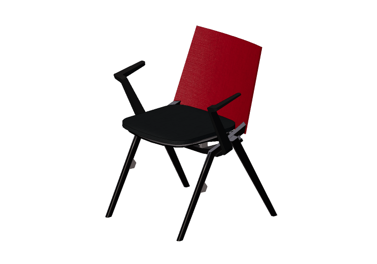 3D Chairs - Fabric Chair - Kokuyo - Stacka - K12 B011CZ G4... 3D Chairs - Fabric Chair - Kokuyo - Stacka - K12 B011CZ G4...