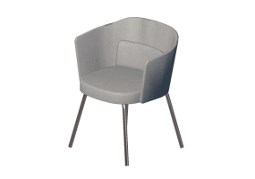 3D Arm Chairs - Fabric Armchair - Kokuyo - Coode - CK K3000FSAAGNED