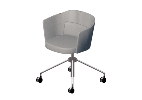 Poltronas 3D - Poltrona em tecido - Kokuyo - Coode - CK K3000SSAA VGNED