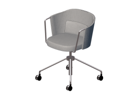 Poltronas 3D - Sill&oacute;n de tela - Kokuyo - Coode - CK K3001SSAA VGNED