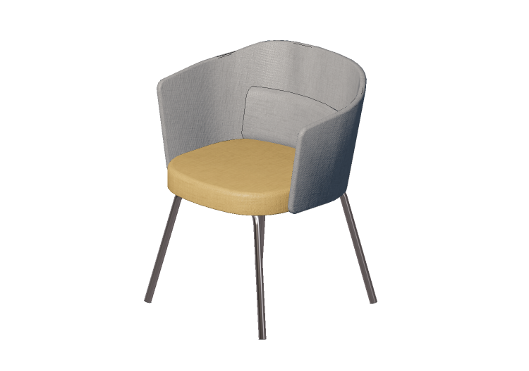 Poltronas 3D - Sillón de tela - Kokuyo - Coode - CK... Poltronas 3D - Sillón de tela - Kokuyo - Coode - CK...