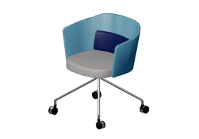 Poltronas 3D - Sillón de tela - Kokuyo - Coode - CK K3020SAA