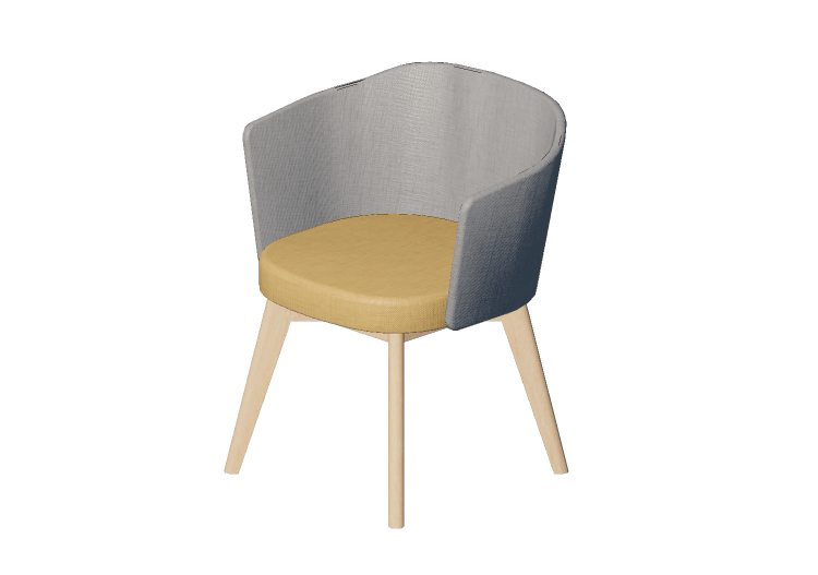 Poltronas 3D - Sillón de tela - Kokuyo - Coode - CK... Poltronas 3D - Sillón de tela - Kokuyo - Coode - CK...