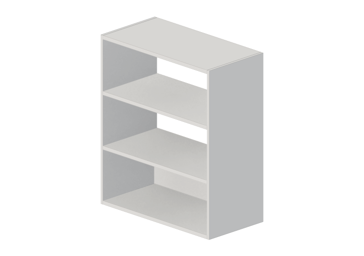 Bibliothèque 3D - Bibliothèque en bois laqué - Kokuyo -... Bibliothèque 3D - Bibliothèque en bois laqué - Kokuyo -...