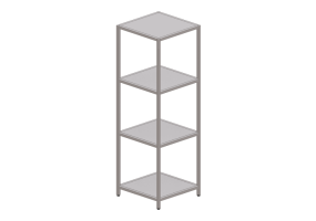 Librer&iacute;as y Contenedores 3D - Aparador met&aacute;lico - Kokuyo - Juke - SJK PLS3W