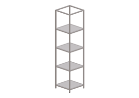 Librer&iacute;as y Contenedores 3D - Aparador met&aacute;lico - Kokuyo - Juke - SJK PLS4W