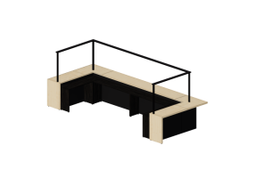 3D Furniture - Refreshments counter - Kokuyo - Days Office Boundary - K5DM