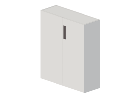 Muebles 3D - Mueble de madera lacada - Kokuyo - Edia - BWU SD59SAW