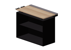 3D Furniture - Metal Cabinet - Kokuyo - Saibi Management - SD XE59KF6MT4