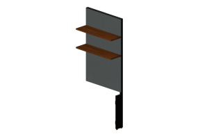 3D M&ouml;bel - Holzregal - Kokuyo - Saibi Management - SDS X9MT4F6K4C3