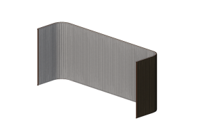 3D Zubeh&ouml;r - Trennwand aus Stoff - Kokuyo - Inframe- SN TUL14BGNB5N