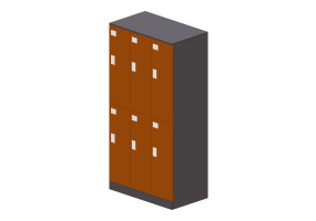Accesorios 3D - Casillero met&aacute;lico - Kokuyo - C Fort
