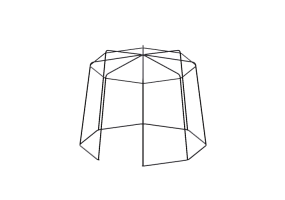 Accessori 3D - Struttura in metallo - Kokuyo - Ingreen - PIG TB41S 6AM1LU1