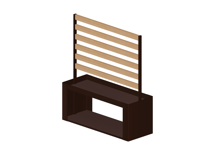 Acessórios 3D - Separador de ambiente de madeira - Kokuyo -... Acessórios 3D - Separador de ambiente de madeira - Kokuyo -...
