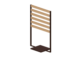 Accesorios 3D - Panel de lamas - Kokuyo - Patio - PPT S0914N