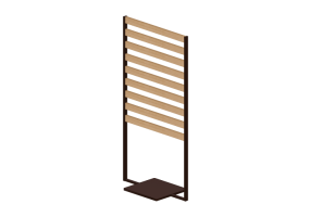 Accesorios 3D - Panel de lamas - Kokuyo - Patio - PPT S0918N