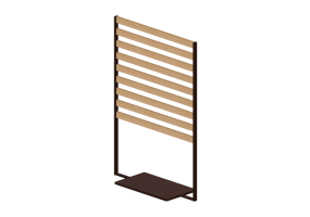 Accesorios 3D - Panel de lamas - Kokuyo - Patio - PPT S1218N E6AT11