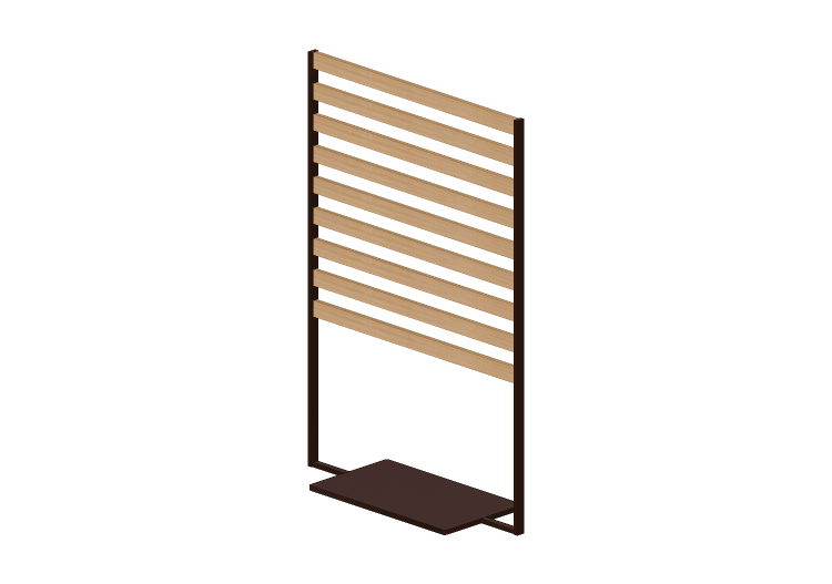 Accessoires 3D - Panneau de fermeture - Kokuyo - Patio -... Accessoires 3D - Panneau de fermeture - Kokuyo - Patio -...