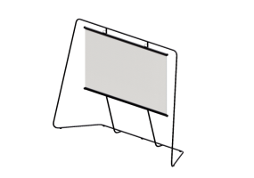 Accessoires 3D - &Eacute;cran pour projecteur - Kokuyo - Ingreen - BSN 01F080B 6A