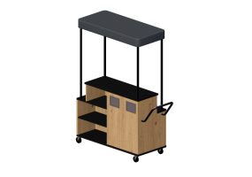 3D Zubeh&ouml;r - Speisewagen - Kokuyo - Welka - SWC SR01M