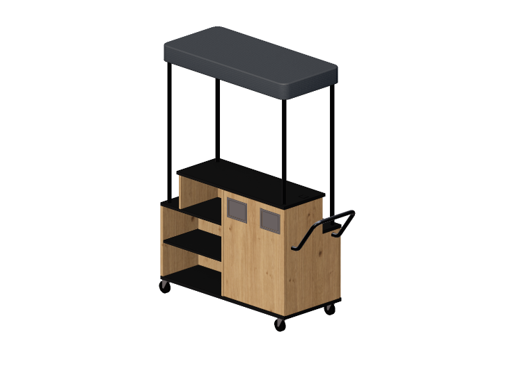 Accessoires 3D - Chariot pour aliments - Kokuyo - Welka -... Accessoires 3D - Chariot pour aliments - Kokuyo - Welka -...