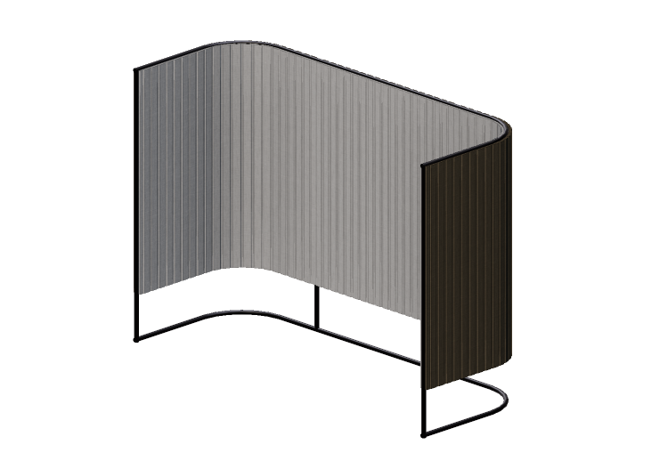 Accessories 3D - Fabric Wall panel - Kokuyo - Inframe - SN... Accessories 3D - Fabric Wall panel - Kokuyo - Inframe - SN...