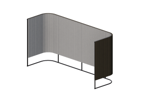 Accessories 3D - Fabric Wall panel - Kokuyo - Inframe - SN TC313BGNB5